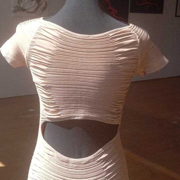 Prime Cut One Size Nylon Cut Out Dress - Picture 4 of 13